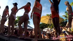 Naked Pool Bar Party Wet Pussy Contest in Key West