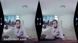 VR Porn Hard ANAL Sex with NEW cleaning girl POV on BaDoinkVR.com
